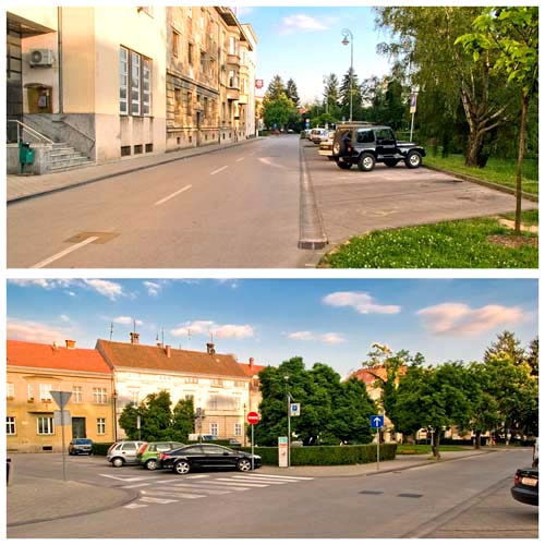 Ure�enje gradske ulice nakon ugradnje kolektora - Karlova�ki korzo. Izvo�a� gra�evinskih radova KOLOS d.o.o.